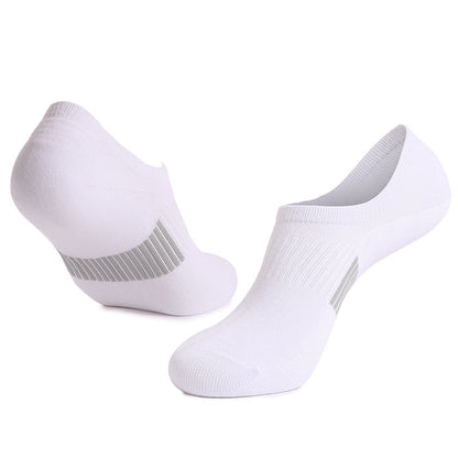Classic Color Breathableal Ankle Socks(6 Pairs) - White - EU37-45(US4-11) - image 6