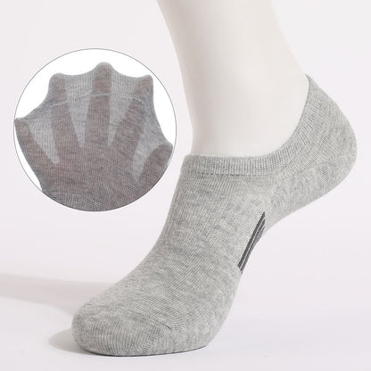 Classic Color Breathableal Ankle Socks(6 Pairs) - image 9