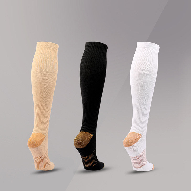 Casual Classic Compression Socks(3 Pairs) - image 1