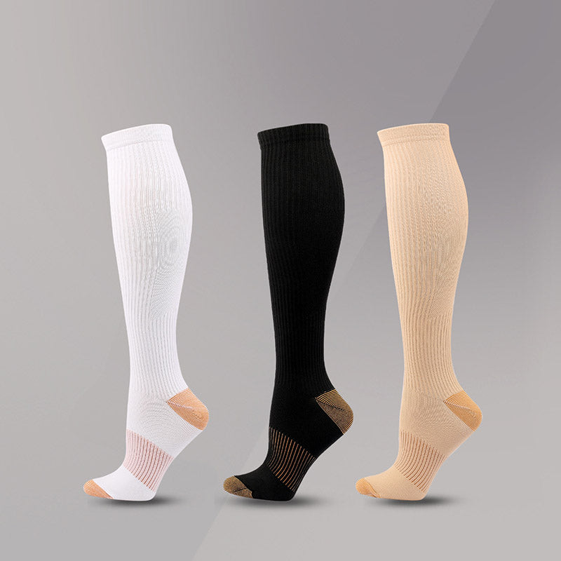 Casual Classic Compression Socks(3 Pairs) - image 0