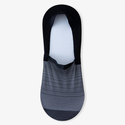 Plus Size Ice Silk No Show Socks(5 Pairs)