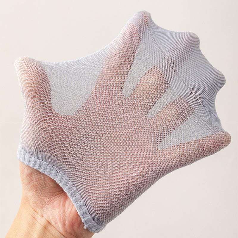 Mesh Non-slip Silicone Ankle Socks(11 Pairs) - image 8