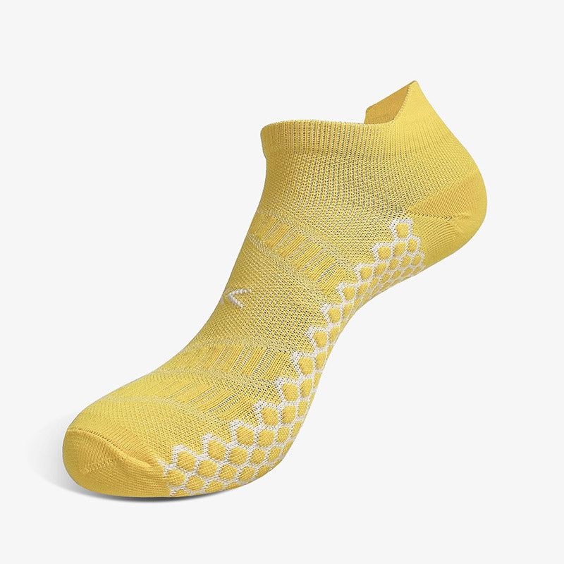 Marathon Ankle Compression Socks(7 Pairs) - Yellow - EU36-38(US3-5) - image 4