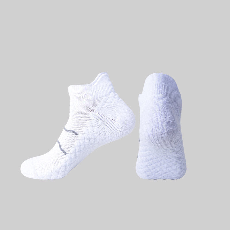 Quick Drying Sport Ankle Compression Socks(4 Pairs) - White - EU36-40(US3-7) - image 3