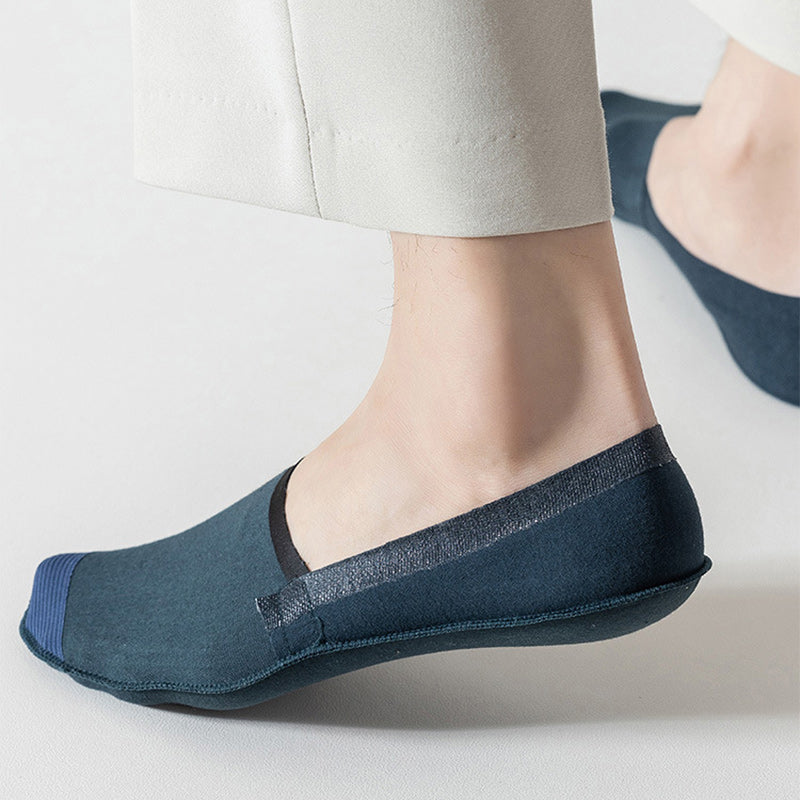 Silicone Anti-shedding No Show Socks(5 Pairs) - image 3