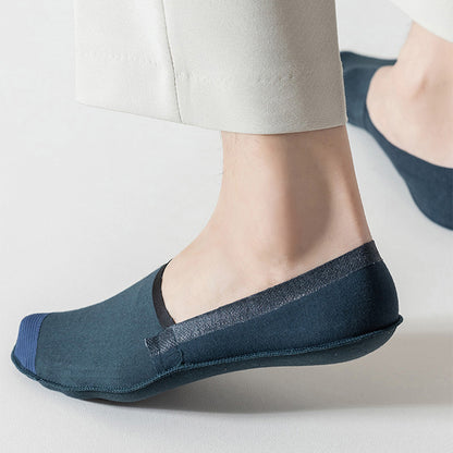 Silicone Anti-shedding No Show Socks(5 Pairs) - image 3