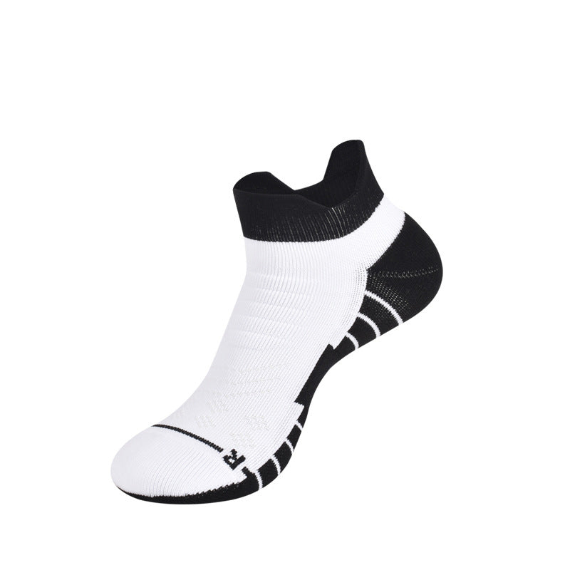 Mixed Color Ankle Socks(3 Pairs) - White - S - image 3