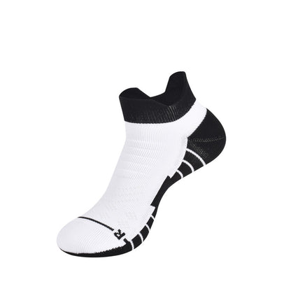 Mixed Color Ankle Socks(3 Pairs) - White - S - image 3