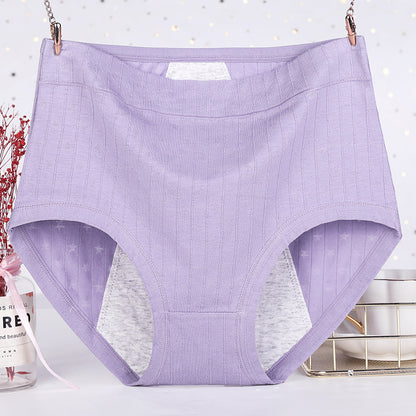 Soft Cotton Panty(5 Packs) - Purple - 6XL - image 7