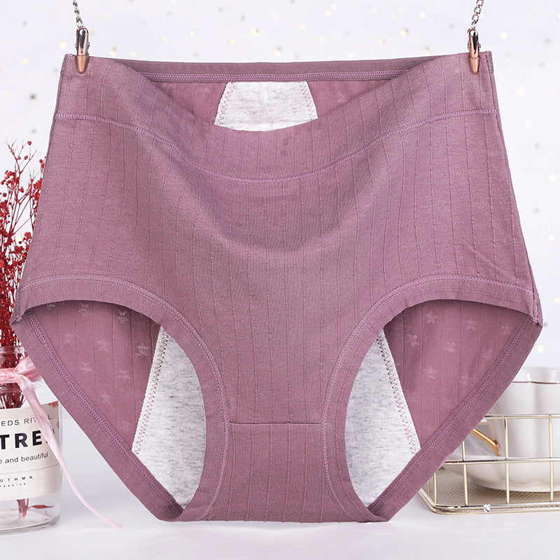Soft Cotton Panty(5 Packs) - Deep Purple - 6XL - image 5
