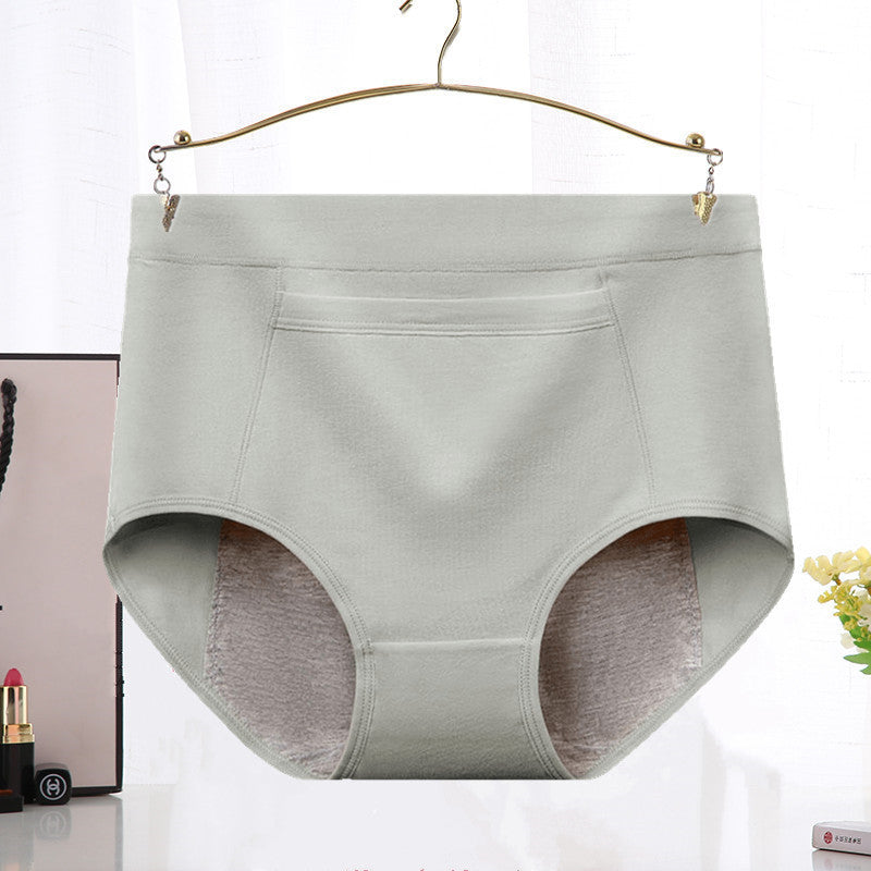 Front Zipper Panty(6 Packs) - Light Gray - 4XL - image 5