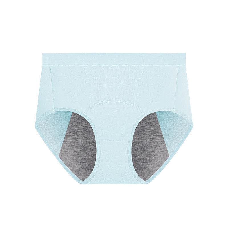 Solid Color Breathable Panty(5 Packs) - Light Blue - 3XL - image 11