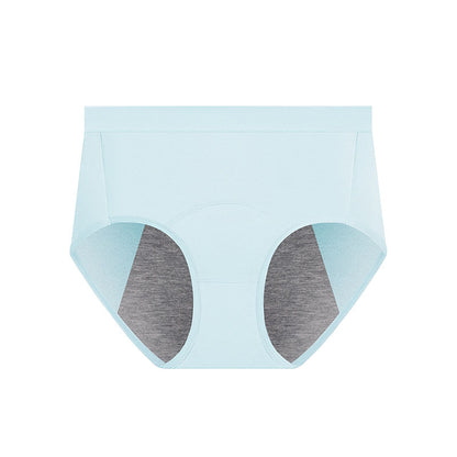 Solid Color Breathable Panty(5 Packs) - Light Blue - 3XL - image 11