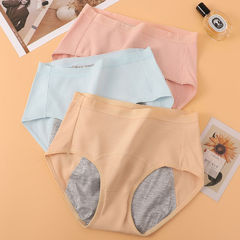 Solid Color Breathable Panty(5 Packs) - image 2