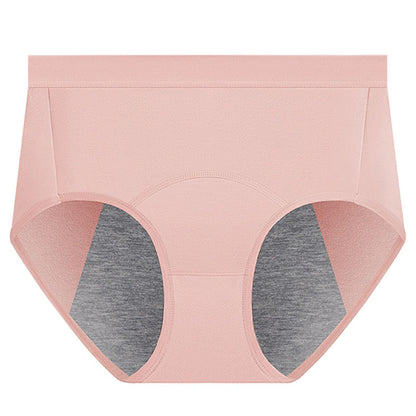 Solid Color Breathable Panty(5 Packs) - Pink - 3XL - image 9