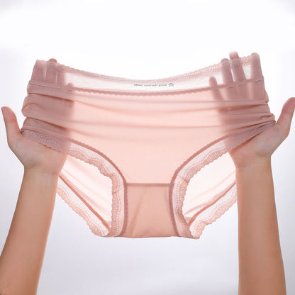 Ultra Thin Ice Silk Panty(3 Packs) - image 0