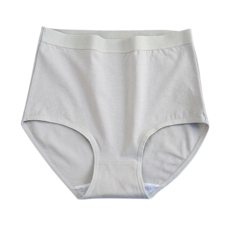 High Waist Cotton Panty(6 Packs) - Grey - 3XL - image 11