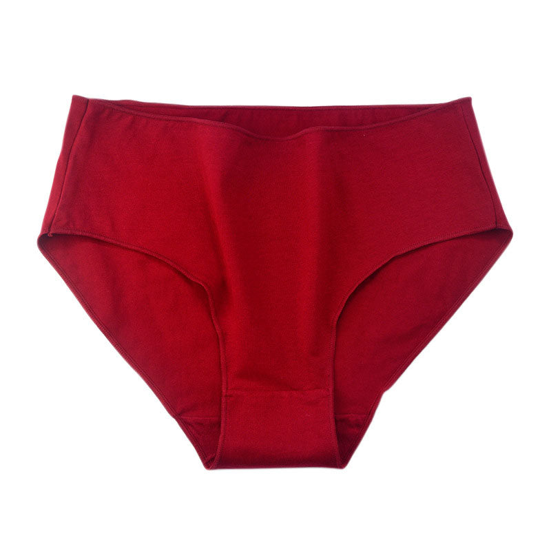 Full Coverage Hipster Panty(6 Packs) - Wine - 2XL - image 7