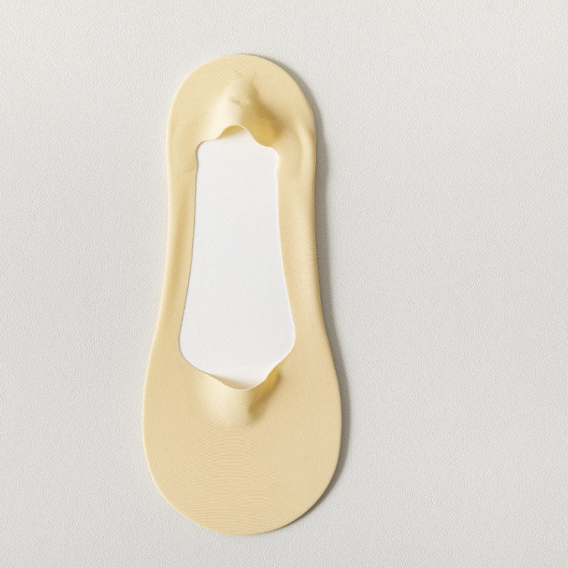 Cool Fabric No Show Socks(8 Pairs) - Nude - EU36-38(US3-5) - image 14