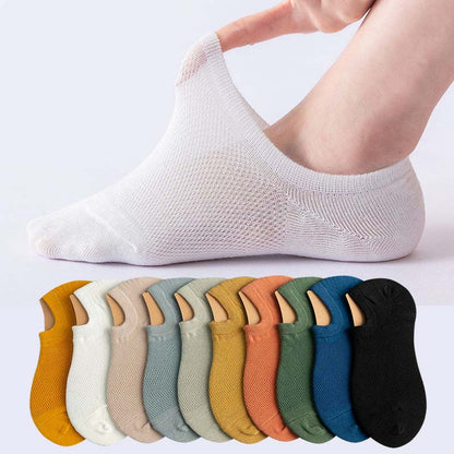 Plus Size Classic Versatile Ankle Socks(10 Pairs)