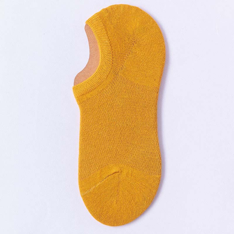 Classic Versatile Ankle Socks(10 Pairs) - Bright Yellow - EU36-38(US3-5) - image 14