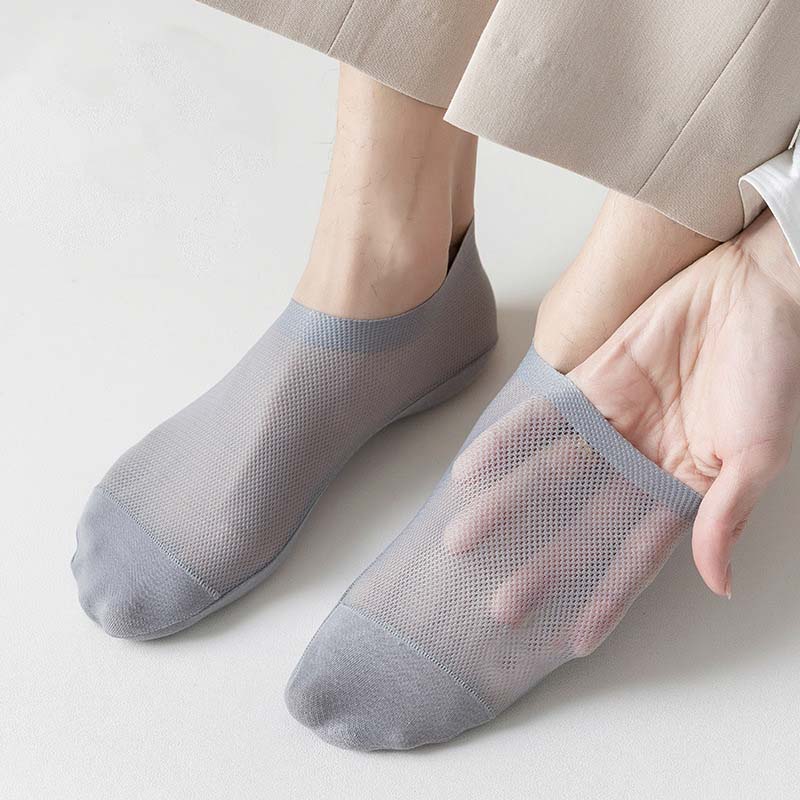 Ice Silk Breathable Ankle Socks(3 Pairs) - image 12