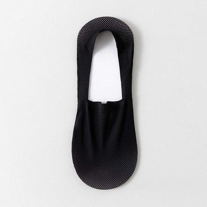 Classic Mesh No Show Socks(4 Pairs) - Black - EU39-46(US6-12) - image 16