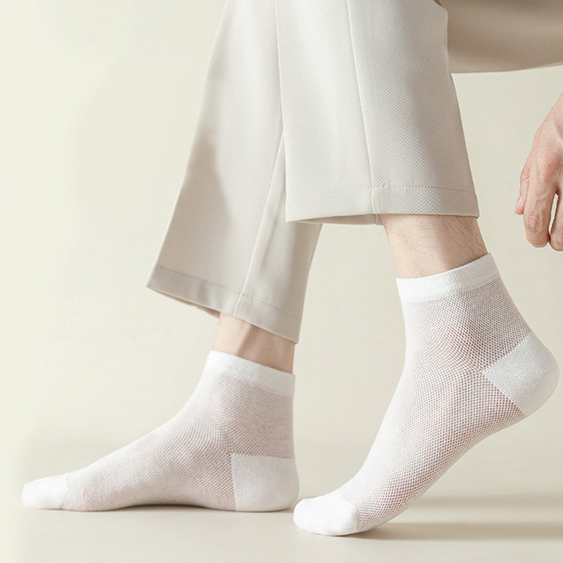 Mesh Breathable Sports Ankle Socks(7 Pairs) - image 1
