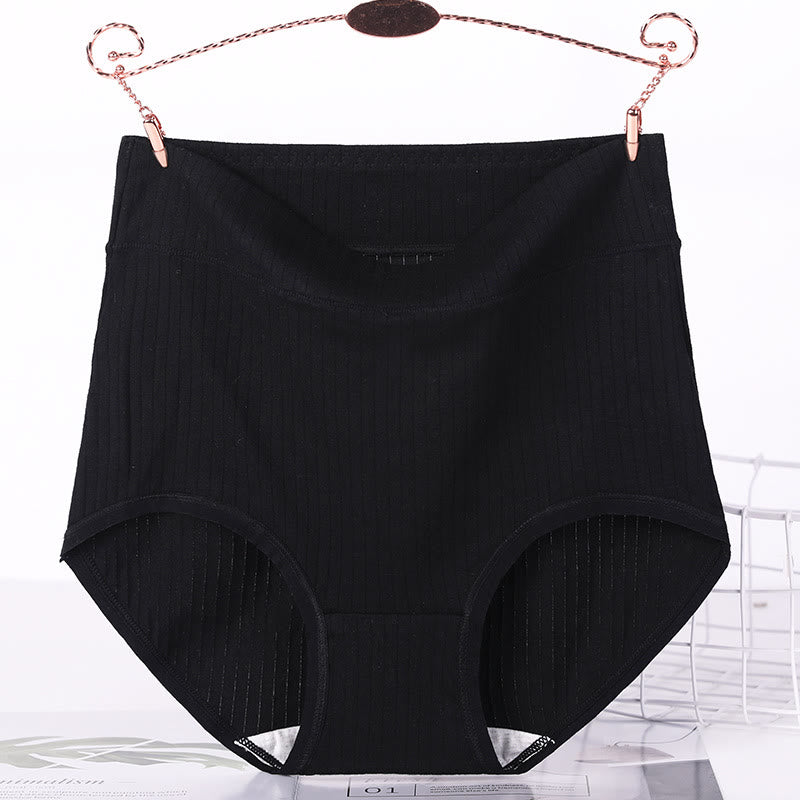 Soft Cotton Panty(3 Packs) - Black - 6XL - image 7