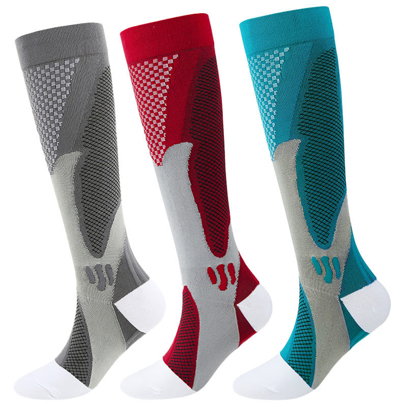 Outdoor Sports Compression Socks(3 Pairs) - image 0