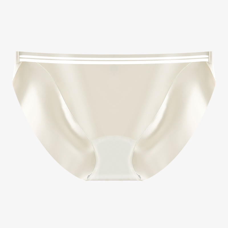 Seamless High Slit Panty(5 Packs) - Light Green - 5XL - image 9