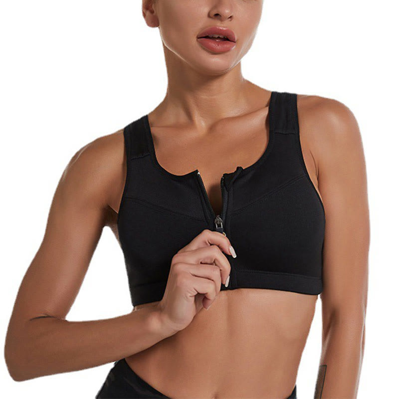 Wirefree Cups Yoga Sports Bras(2 Packs) - Black - 5XL - image 7