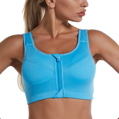 Wirefree Cups Yoga Sports Bras(2 Packs) - Blue - 5XL - image 14