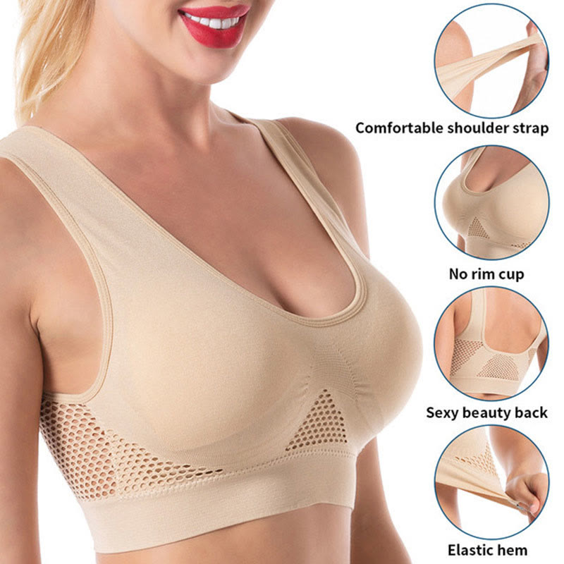 Mesh Cutout Sports Bras(2 Packs) - image 3
