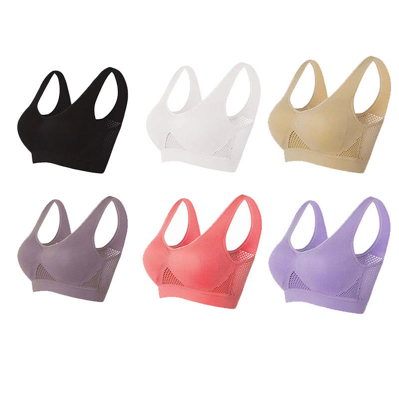 Mesh Cutout Sports Bras(2 Packs) - image 16