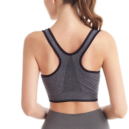 Front Zip Comfortable Sports Bras(2 Packs) - image 2