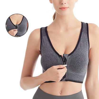 Front Zip Comfortable Sports Bras(2 Packs) - image 1