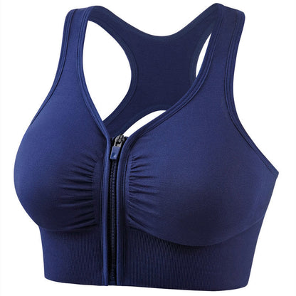 Fashion Sports Bras(2 Packs) - Navy Blue - 3XL - image 7