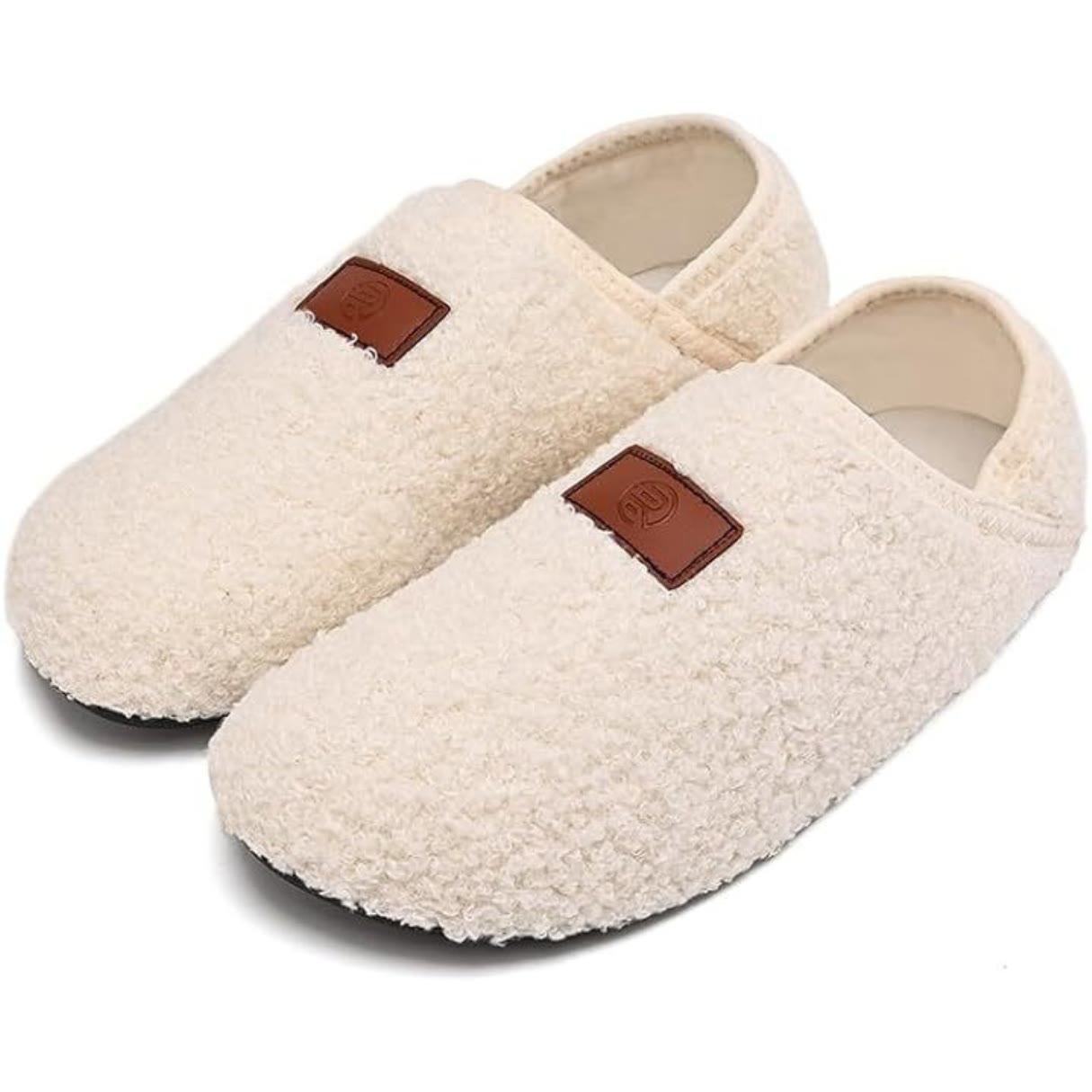 Plus Size Soft Home Slipper Socks - White - EU48-49(US13-14) - image 10