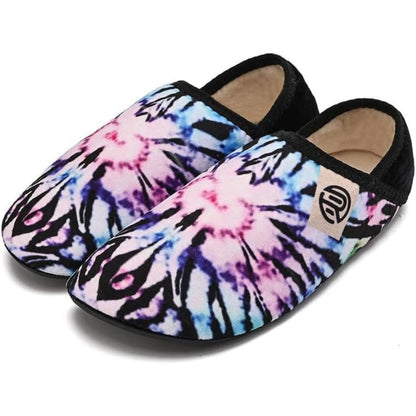 Plus Size Multicolor Home Slipper Socks - Pink - EU48-49(US13-14) - image 8