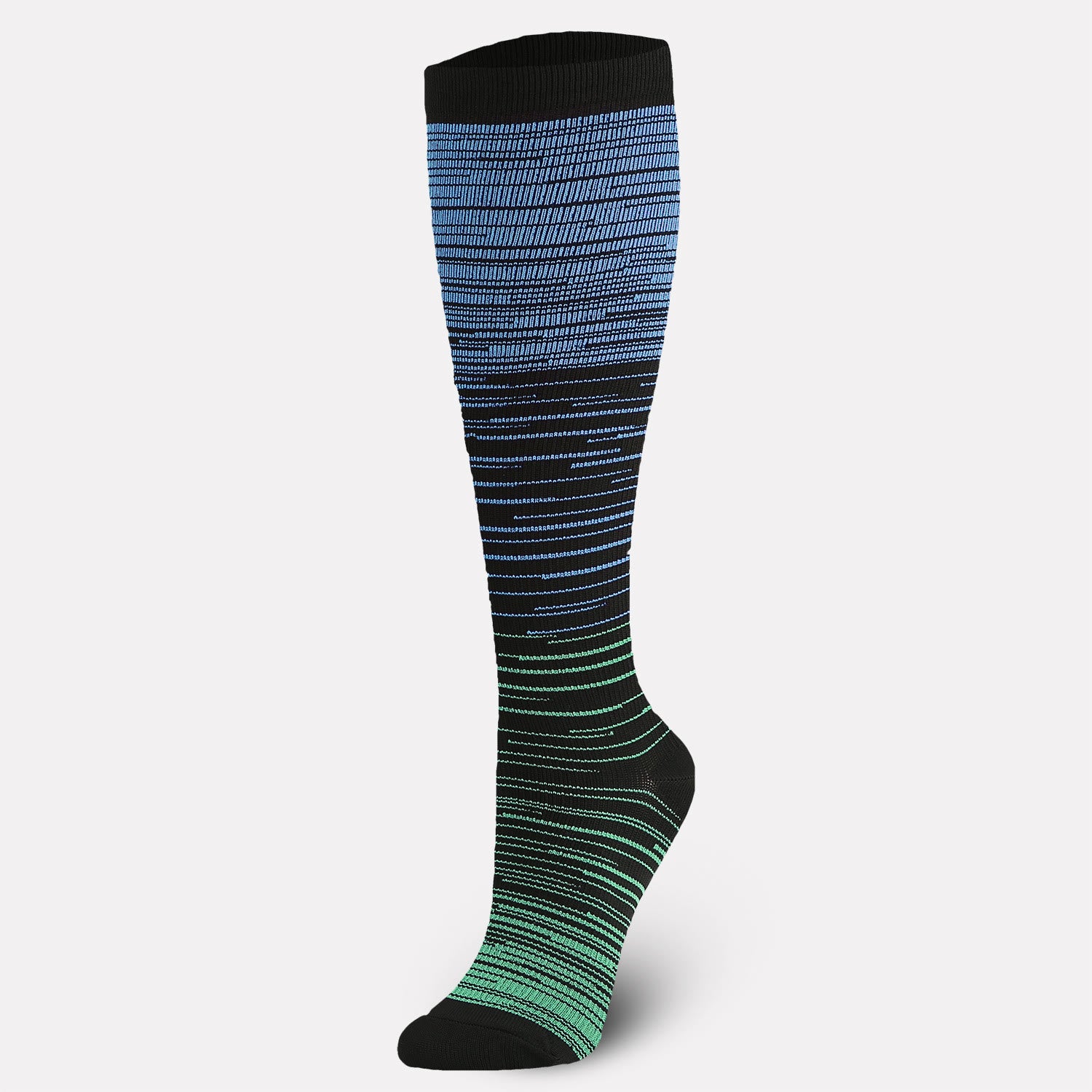 Color Thin Lines Compression Socks(6 Pairs) - image 6