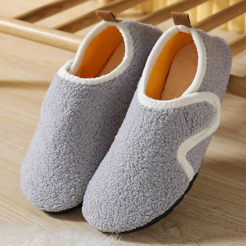 Plus Size Thick Sole Slipper Socks - Grey - 2XL - image 2