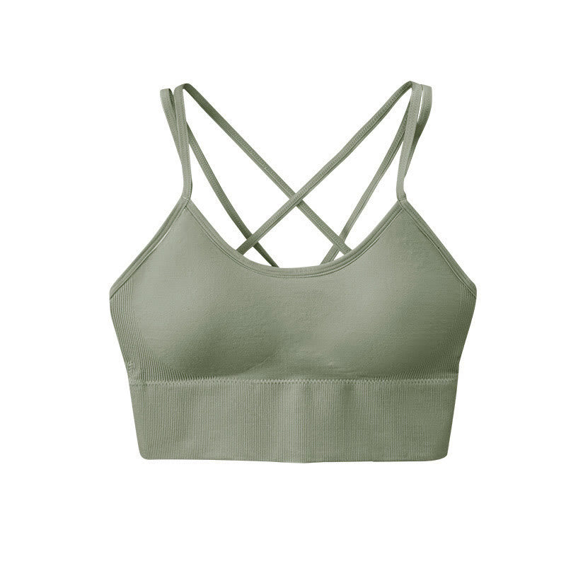 Cross Back Sports Bras - image 8