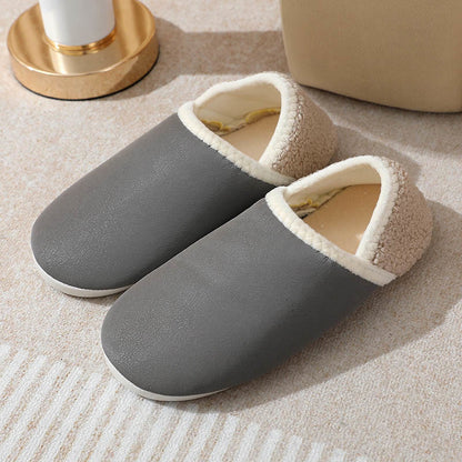 Plus Size 2-in-1 Slipper Socks - Grey - XL - image 2