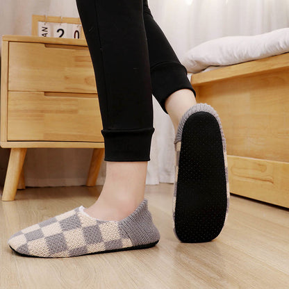 Plus Size Plaid Slipper Socks - image 4