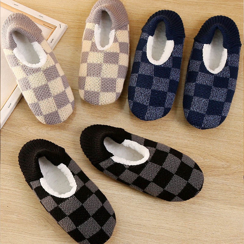 Plus Size Plaid Slipper Socks - image 9