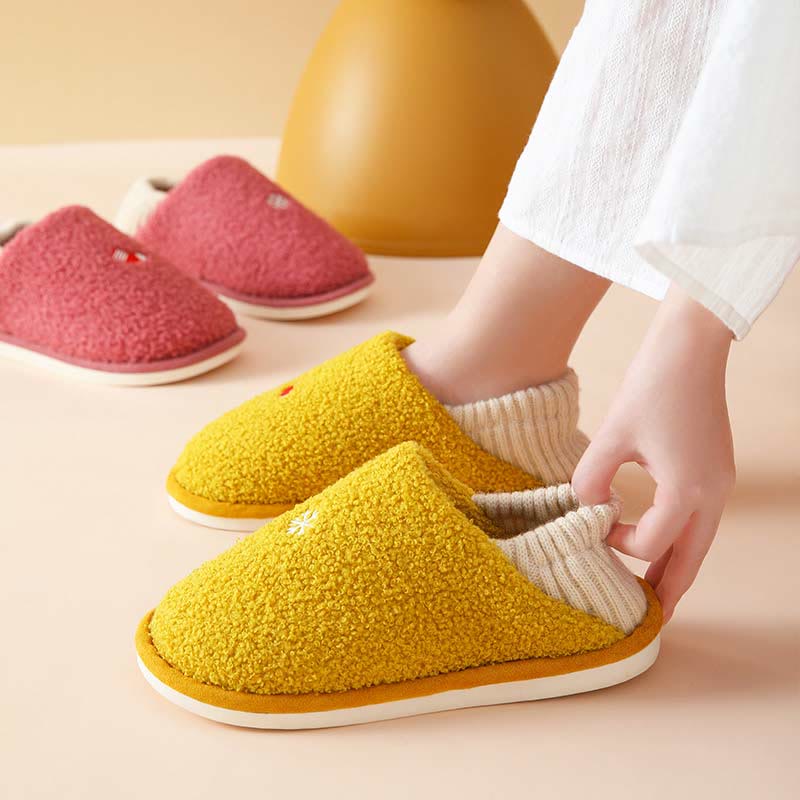 Plus Size Snowflake Pattern Slipper Socks - image 3