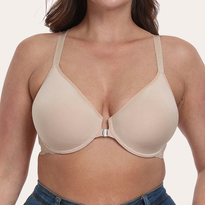 Front Buckle Full Coverage Bras - image 0