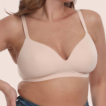 Soft Wireless Bras - Nude - 40 - E - image 3