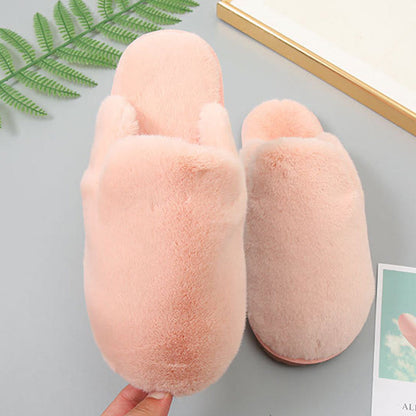 Plus Size Fuzzy House Slippers - image 5